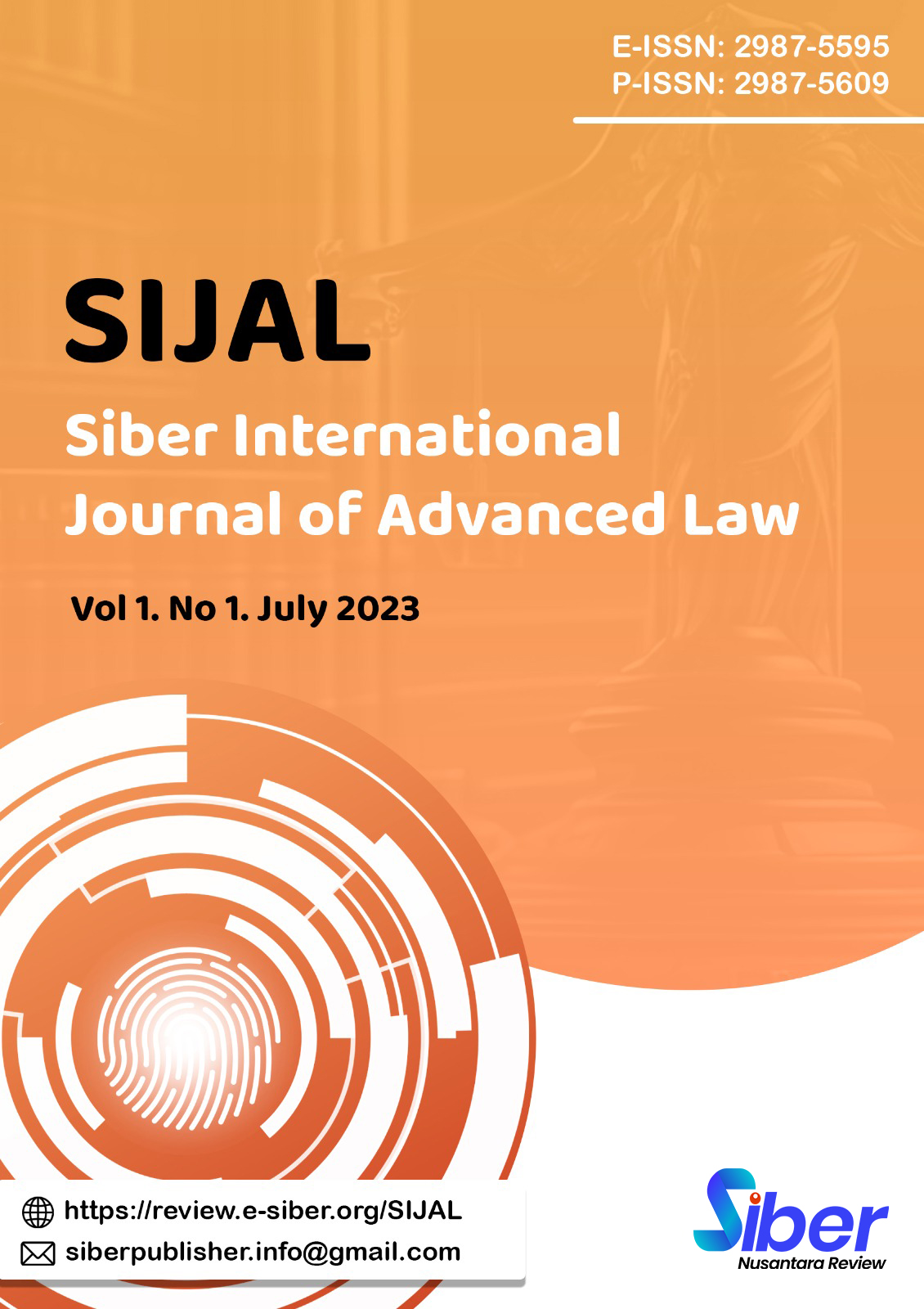 Siber International Journal of Advanced Law